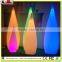 modern design plastic 16 colors rechargeable bar furniture led light base with battery operated