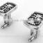 High Quality Gentleman Design Fashion Jewelry stainless steel cufflinks