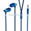 stereo metal earphones for mobile phones