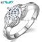 Wedding Band Anniversary Engagement Ring Bridal 925 Sterling Silver Cubic Zirconia