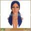 Women Custom Soild Color Soft Jersey Cotton Pre Tied Head Scarf