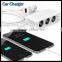 3 Cigarette Power Adapter DC Outlet Splitter Mini Usb Car Charger For Iphone 4 4S 6