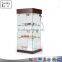 Rock display glasses display big three tier shelf acrylic cabinet