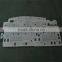 Flexible circuit membrane keyboard, conductive ink printing switch