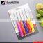 vegetables pp handle paring knife set plastic handle colorful fruit knife