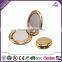 Brand new chrome desktop magnifying mirror round shape fashionable table makeup mirror