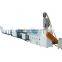 Plastic pipe/tube extruder