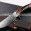 OEM Damascus blade handmade small hunting knife