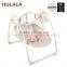 Competitive price plastic seat baby automatic swing