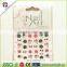 Fashion Flower Nail Stickers Water Transfer Decals Foils Polish DIY Nail Art Tools Nails Beauty Accessories