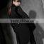 Black Womens Military Coat Jacket Black Tailcoat Gothic VTG Steampunk