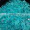 slag glass rock for fence