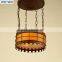 Metal Chain Hanging Droplight Rusty Pendant Lighting