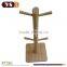 Coffee Bamboo Cup Holder With Square Base