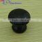 Popular classical black color zinc alloy mini drawer knobs