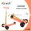 Factory direct 3 big wheel 120/100x50mm micro maxi push Pro kids mini scooter