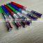 Custom School & Office Friction Erasable multi color pens novelty products for sell