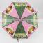 heat transfer printing umbrella kids animal print umbrella