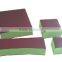 luxury plastic paper jewelry gift box square shape with radian custom logo