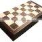 QUALITY Folding 3 in 1 INLAID WALNUT WOOD Chess, Backgammon, Checkers Set