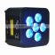 4 in 1 RGBW battery powered wireless dmx led lights