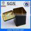 pure black wedding gift diamond tin box &good quality handwatch tin box