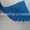 2014 new bright blue see through mesh fabric