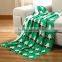 Pine Tree Printed Super Soft 100% Cotton Knitted Blanket / Throw Blanket for Kids / Baby