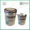 triangle metal cosmetic tin box/large cans/metallic box