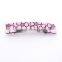 Wholesale 60 mm metal hair clip fancy floral carve french barrette