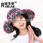 cotton girl hat fashion lady visor hat for promotion