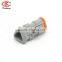 DT 3 PIN MATING CONNECTOR SET WITH LOCK 14-18 AWG TERM DT04-3P DT06-3S