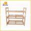 3 Tier Shelves Wood Shoe Rack