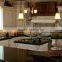 Guangzhou american style solid wood kitchen cabinet design