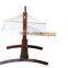 Outsunny With Hammock Cypress Wooden Arc Hammock Stand