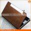 PU leather business name card holder with customizing brand label