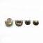 Black 10mm Metal Spring Snap Button