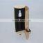 Birch wood veneer custom wooden boxes wood veneer wine round packing