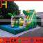 Brand New 24 ft Tall Dual Lane Tropical Inflatable Water Slide For Party
