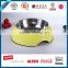 2016 New fashionable Steel stainless dog/cat bowl healthy pet bowl, colored bowl