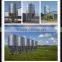 small grain storage silos used for corn grain maize