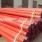 Prime quality ERW fire protection pipe galvanized or red painting