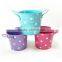 Decorative Mini Metal Tin Bucket / Candle Tin Bucket / Garden Water Tin Bucket Pail with Lids