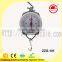 Mechanical portable hanging hook luggage spring scale with tape measure