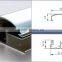 China aluminum factory high quality aluminum extrusion profile for LED light advertising light boxes