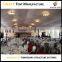 Huge exhibition gazebo tent with wood floor for industrial event party