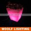 2016 WOOLF waterproof led illuminated RGB colors Ice Bucket for sale