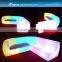 new led bar chair&lighting chair with battery and remote