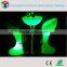 led high stool bar chair remote control 16 color change led chair/led bar stool