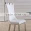 Hot sale dining room chair with stainless steel base modern